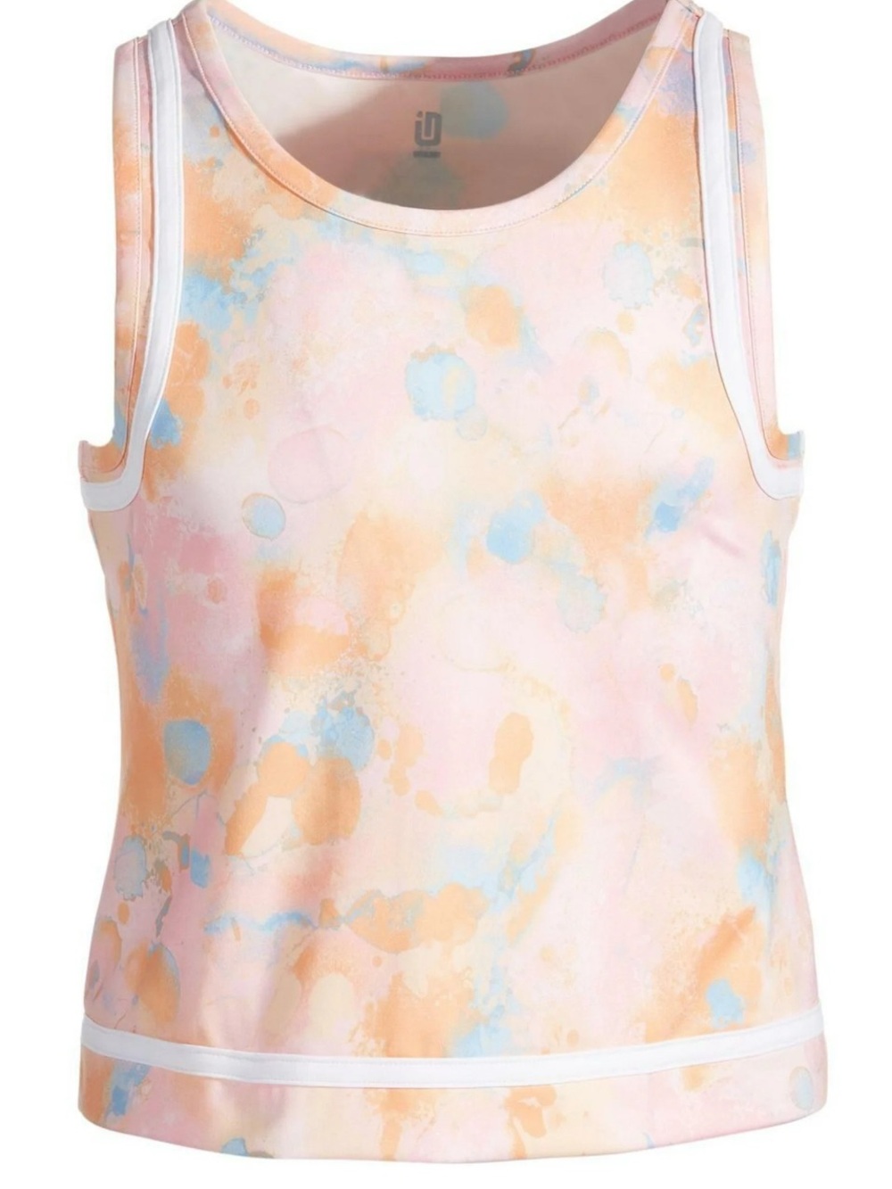 Ideology Pink and Pastel Athletic Tank Top
